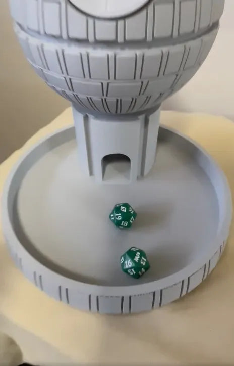 Plateau de base de la tour de dés Death Star - Geek Print (vue 3)