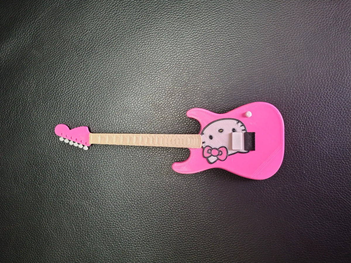 Mini Guitare Hello Kitty – Fender Stratocaster - Music Print