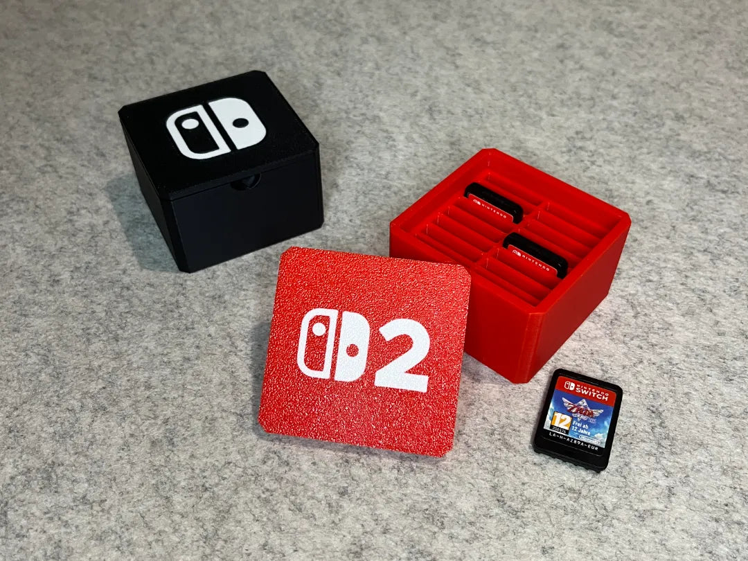 Boîte de rangement pour cartouches Switch / Switch2 - Tech Print