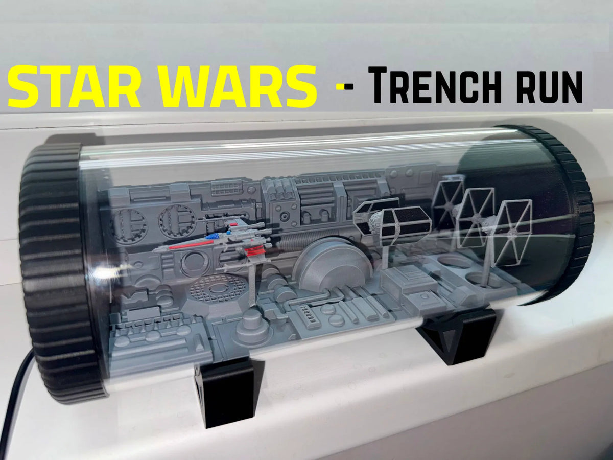 Star Wars : Course des tranchées - Assaut contre l'Étoile Noire - Geek Print