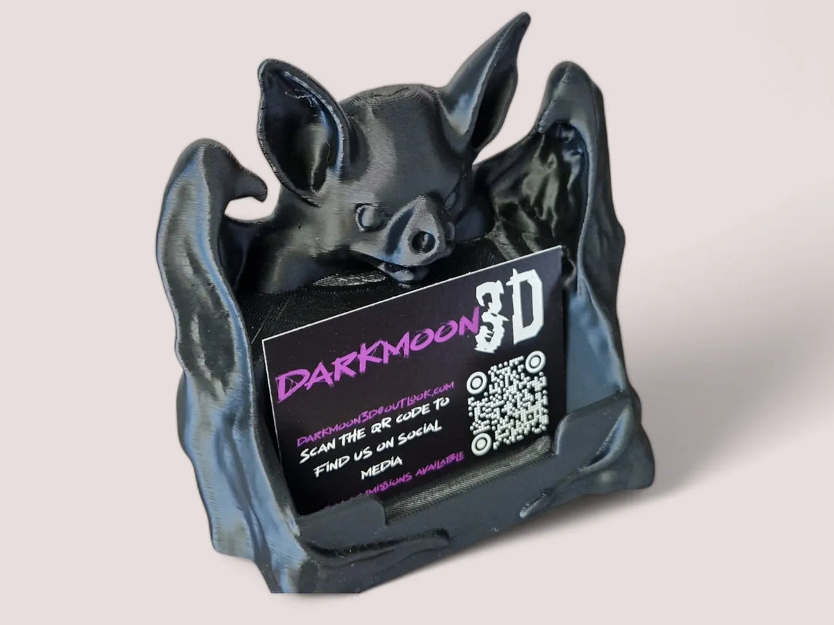 Porte-cartes de visite Chauve-souris Vampire pour stands de marché - NFC Print