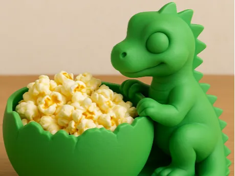 Bol à popcorn/collations Dino - Maquette Print