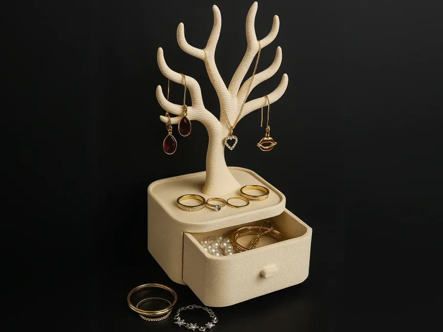 Boîte à bijoux en forme d'arbre - Bijoux Print