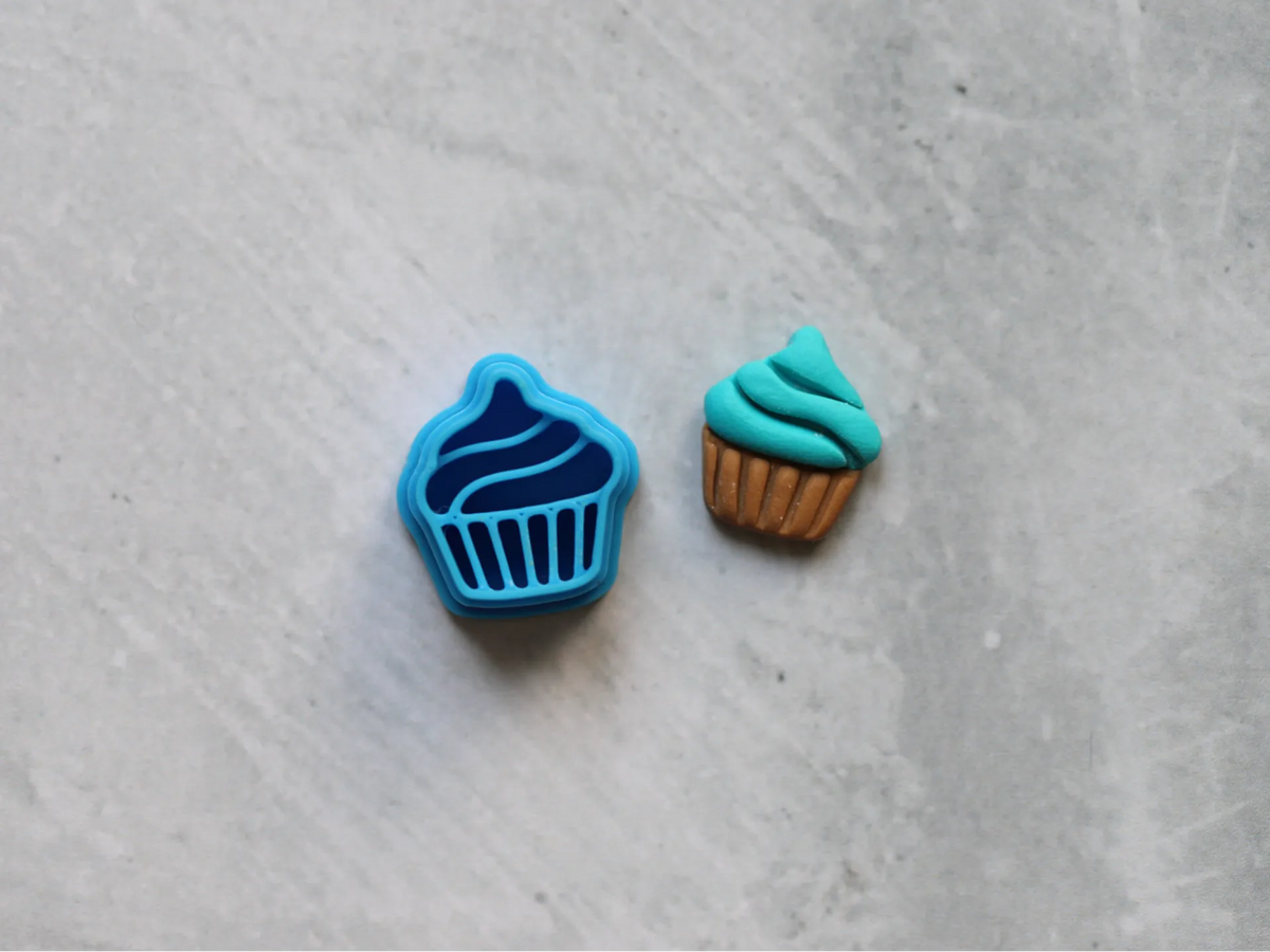 Emporte-pièce cupcake en pâte polymère - Cuisine Print