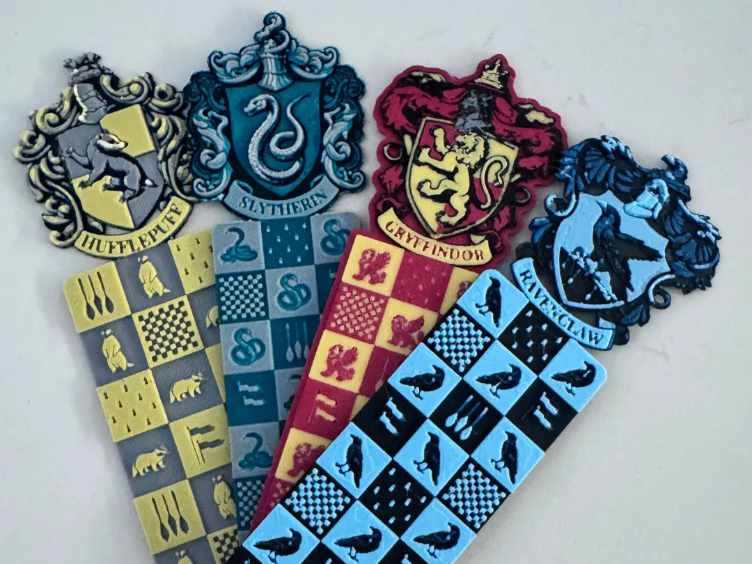 Harry Potter - Signets de maisons de Poudlard - Geek Print
