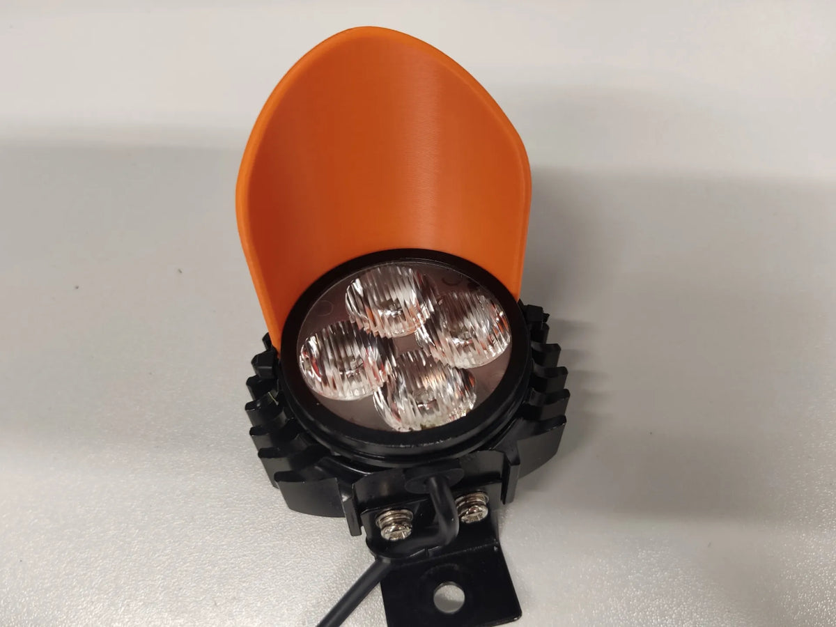 Visière de phare pour trottinette électrique Kukirin/Kugoo - Vélo Print