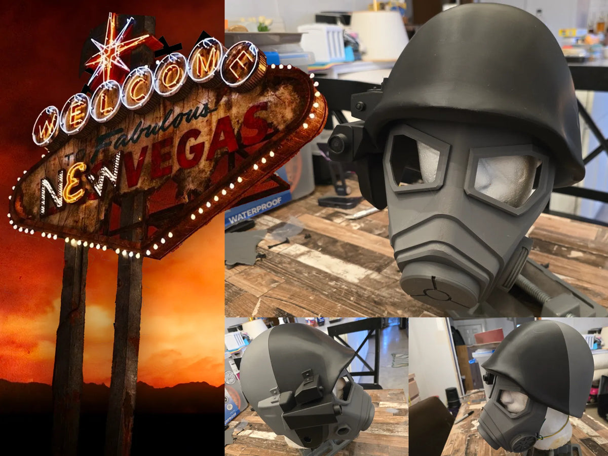 Masque et Casque NCR de Fallout New Vegas - Cosplay Print
