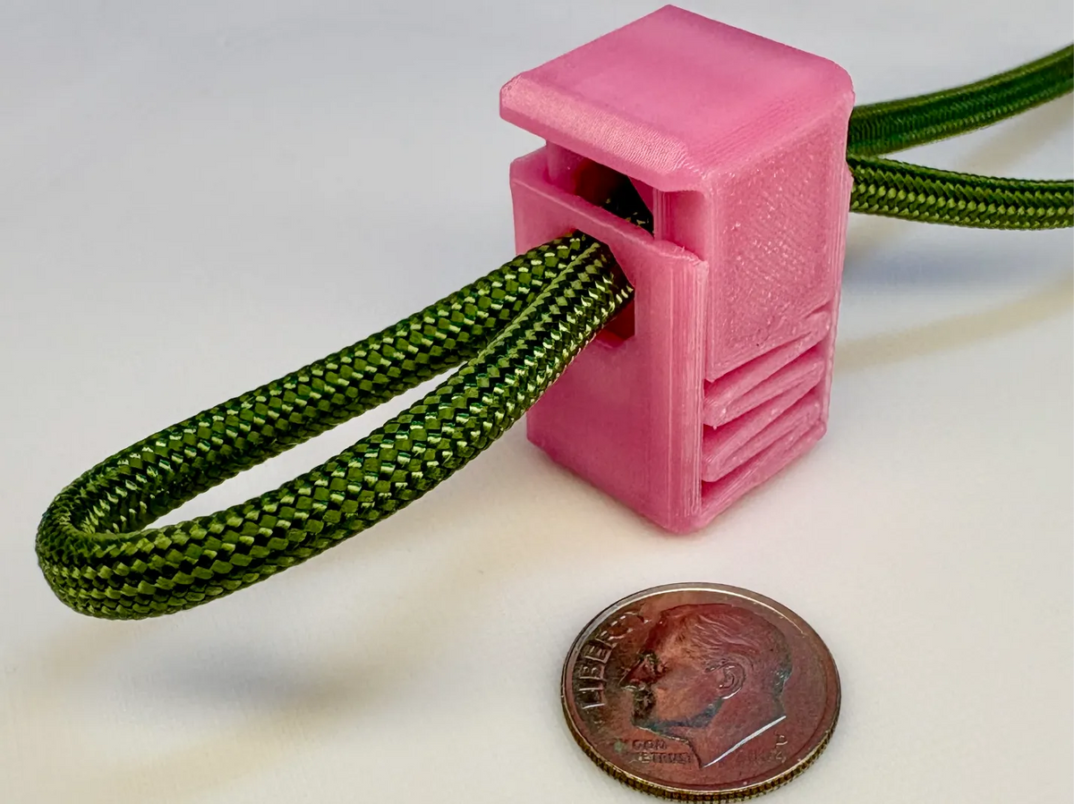 Arrêt de Cordon / Bloqueur - Imprimé en une Seule Pièce - Ressort 3D - Outdoor Print