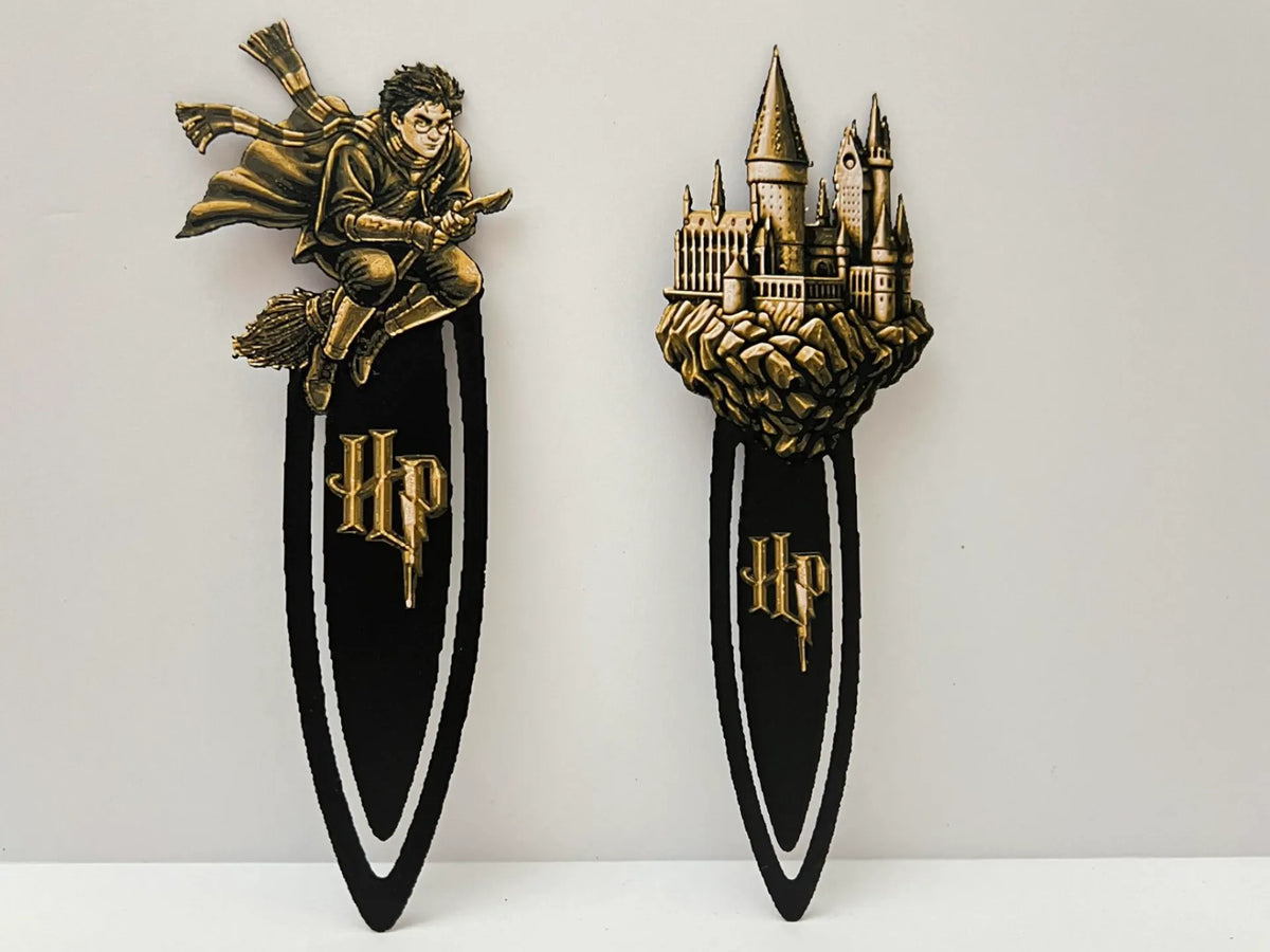 Harry Potter / Château de Poudlard - Clips marque-page - Geek Print