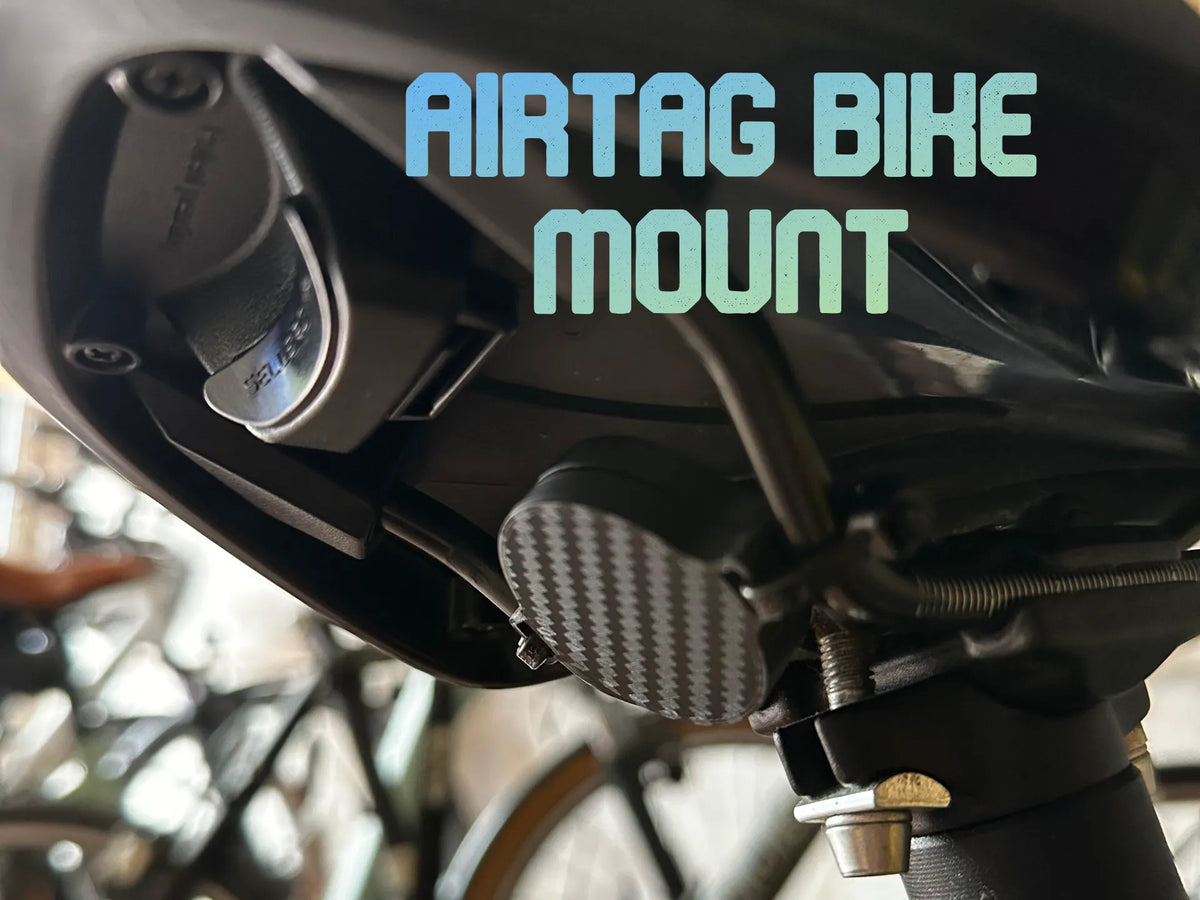 Support de Selle pour AirTag – Support Dissimulé pour Traceur de Vélo - Tech Print