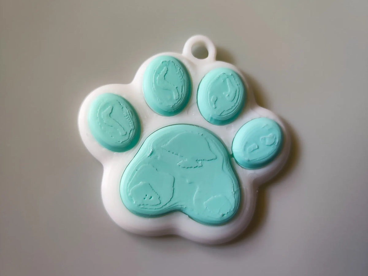Porte-clés Patte de chat - NFC - NFC Print