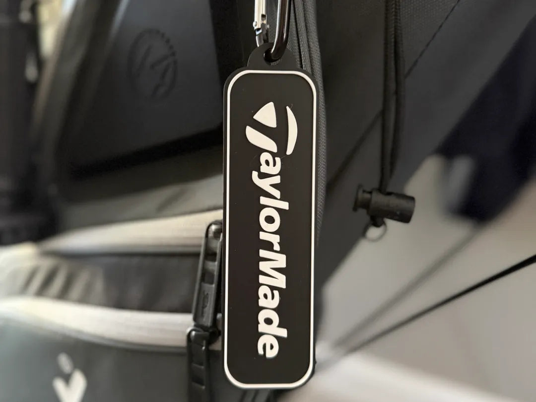 Étiquette de sac de golf TaylorMade – Porte-clés - Voyage Print