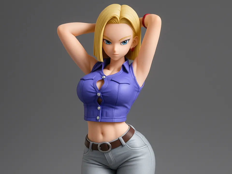 Android c18 - Figurine Print