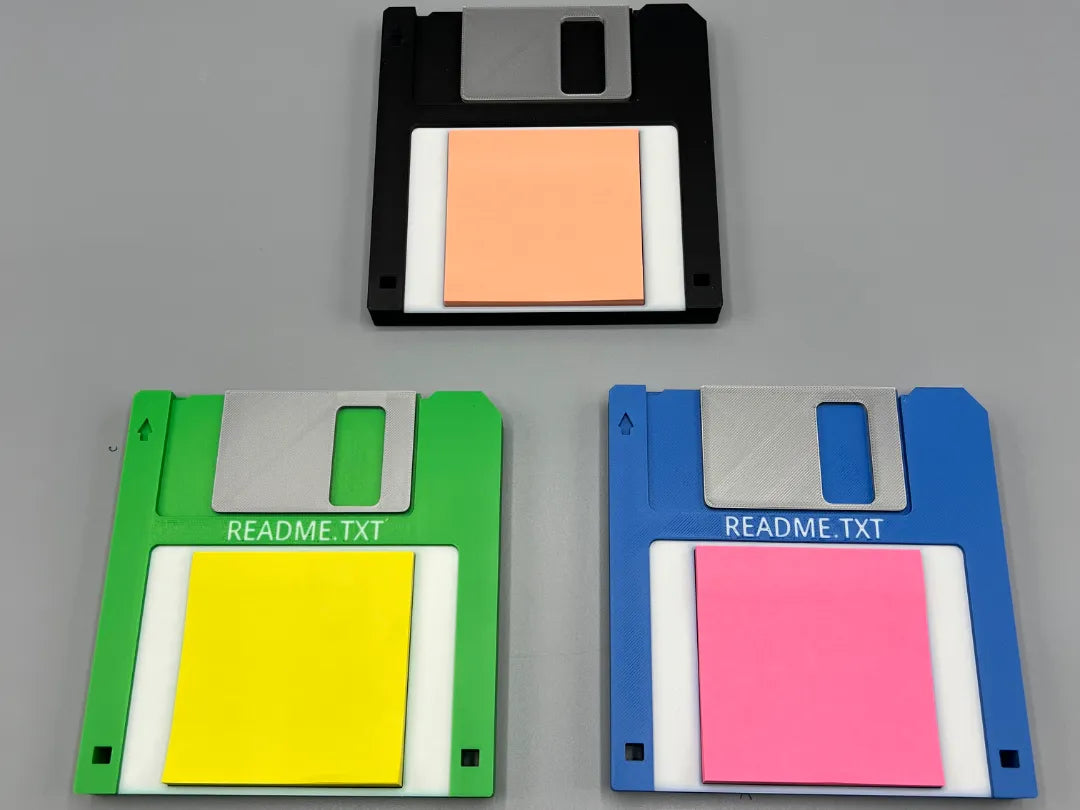 Porte-Post-it Disquette - Geek Print