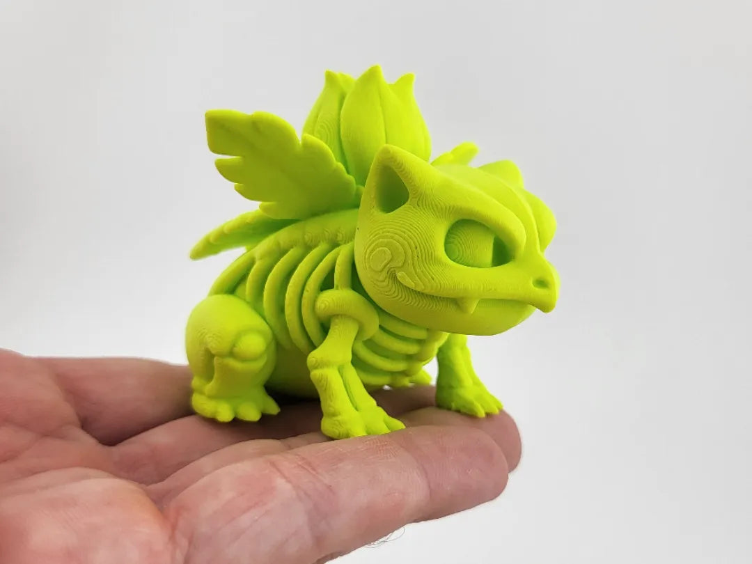 Pokémon Squelette Stylisé kawaii mignon - Geek Print