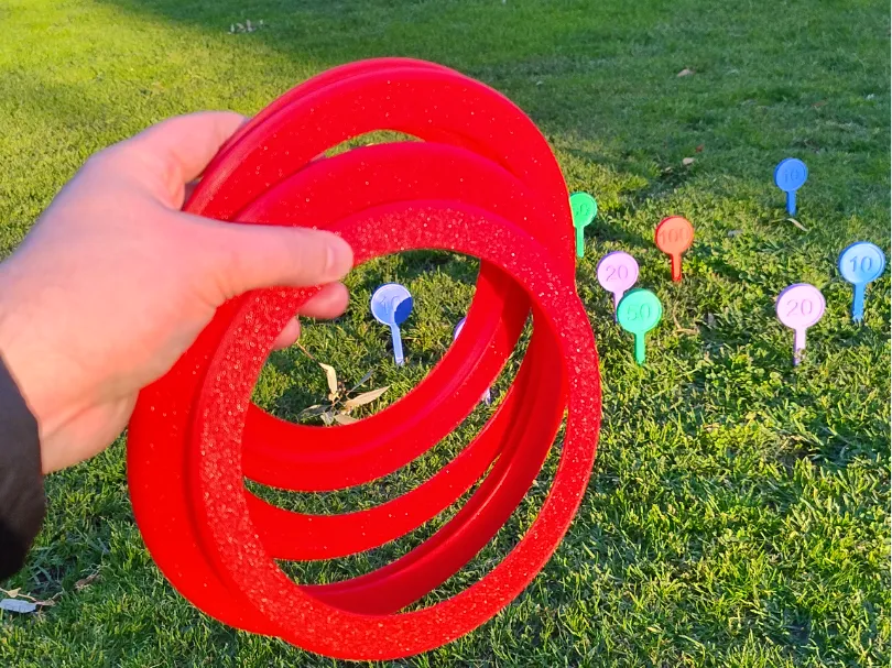 Jeu de lancer d'anneaux – modèle 3 - Outdoor Print