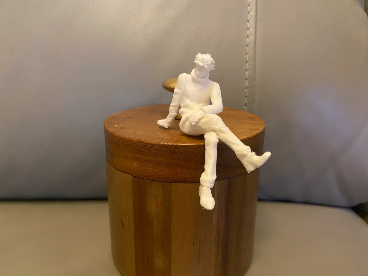 Jujutsu Kaisen Gojo Satoru assis Modèle Figurine Modèle Anime - Figurine Print