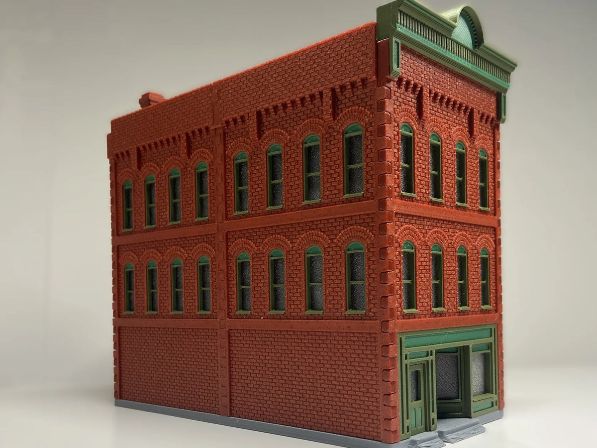 Bâtiment Spencer 1899, Échelle HO - Maquette Print
