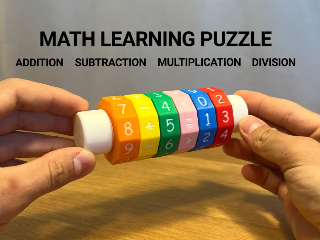 Casse-tête d'apprentissage des maths - Bébé Print