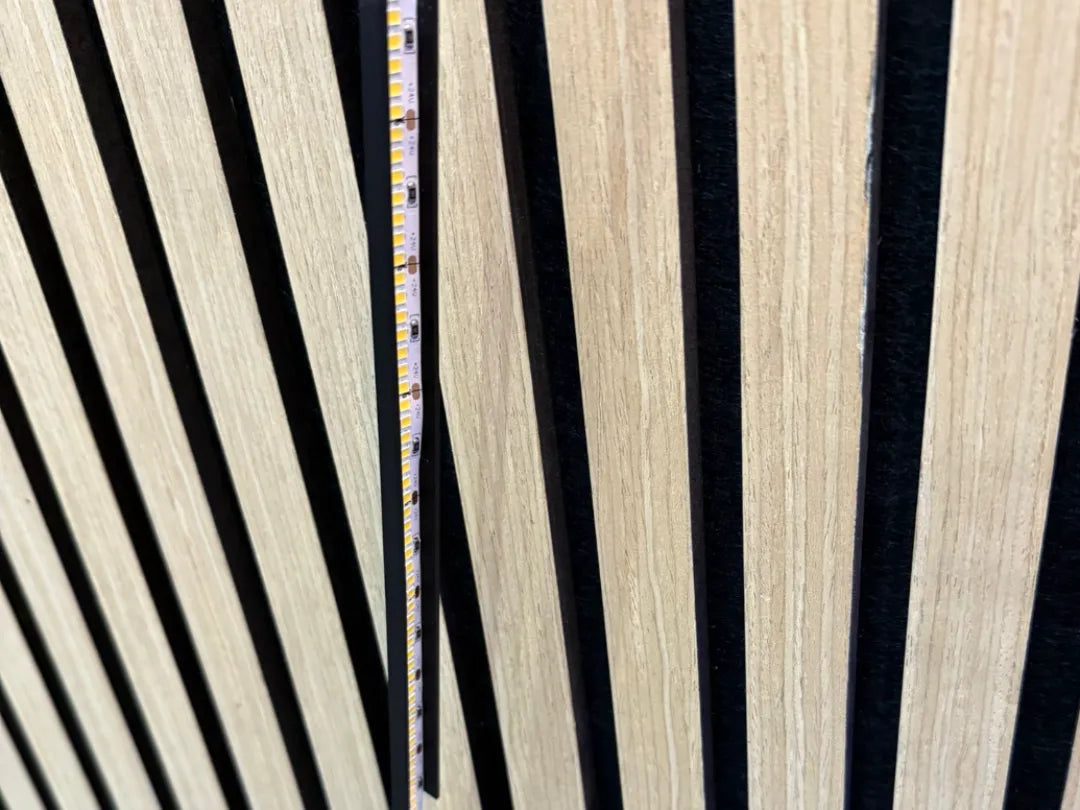 Profilé pour bande LED pour panneaux esthétiques insonorisants - Lumière Print