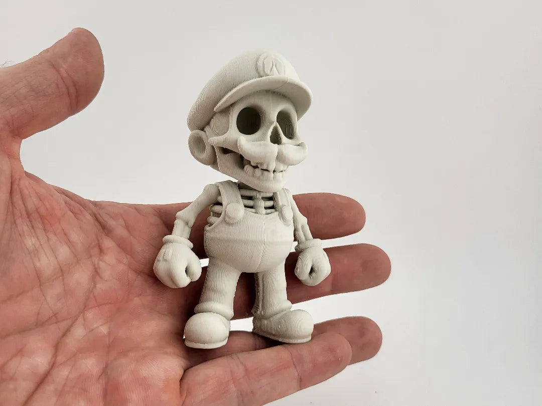 Figurine squelette Super Mario Nintendo imprimable en 3D - Figurine Print
