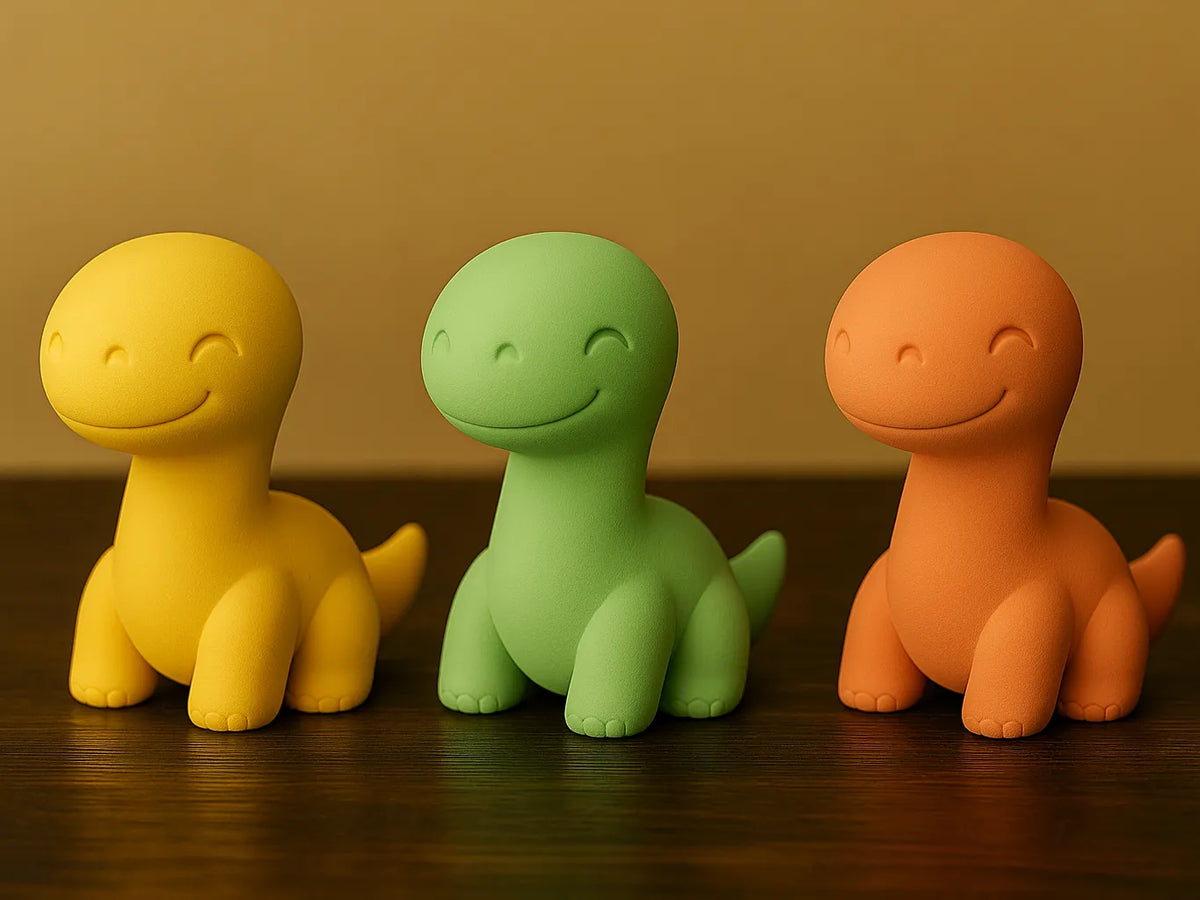 Mini Dinosaure à Long Cou – Figurine Mignonne - Figurine Print