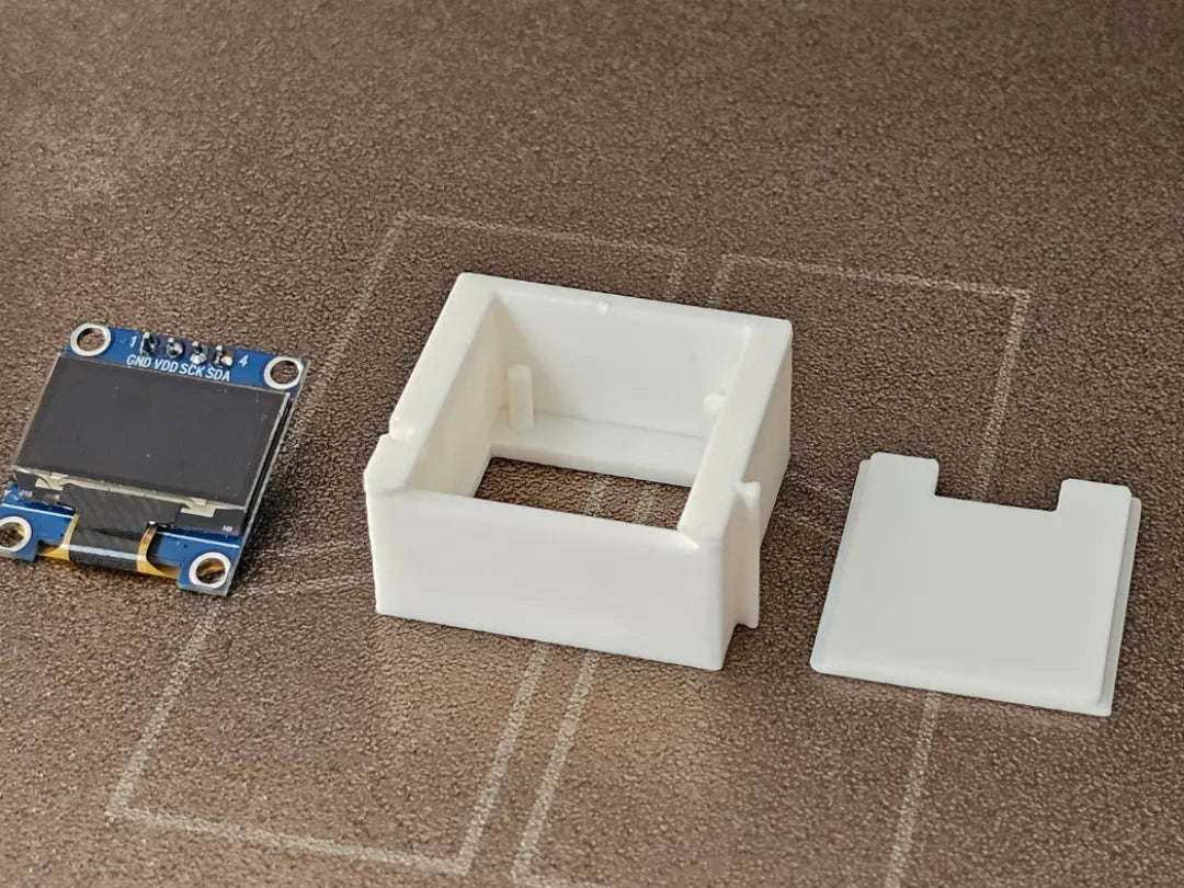 Boîtier modulaire pour écran OLED Arduino SSD1306 - Tech Print