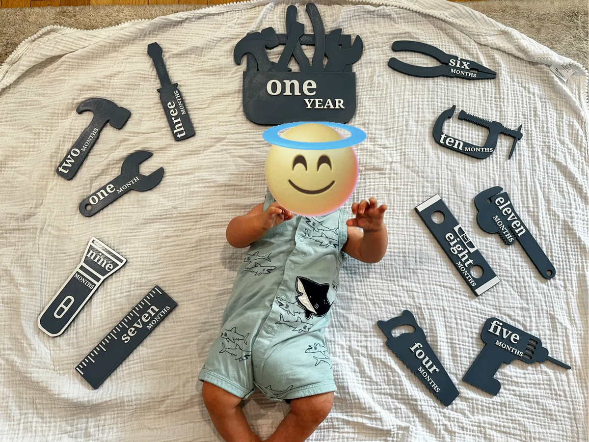 Jalons de bébé - Outils - Bébé Print