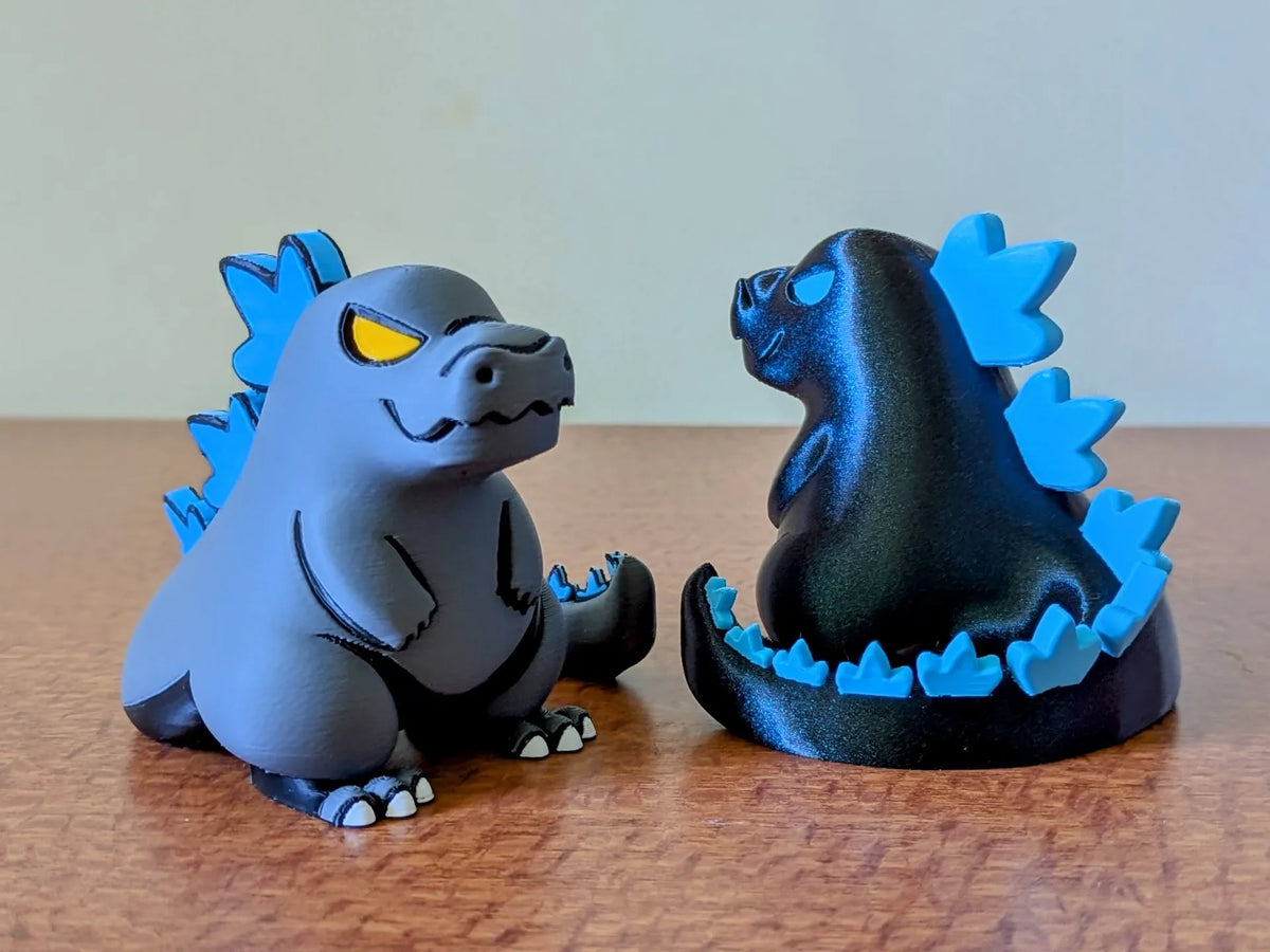 Figurine chibi de Godzilla - Geek Print