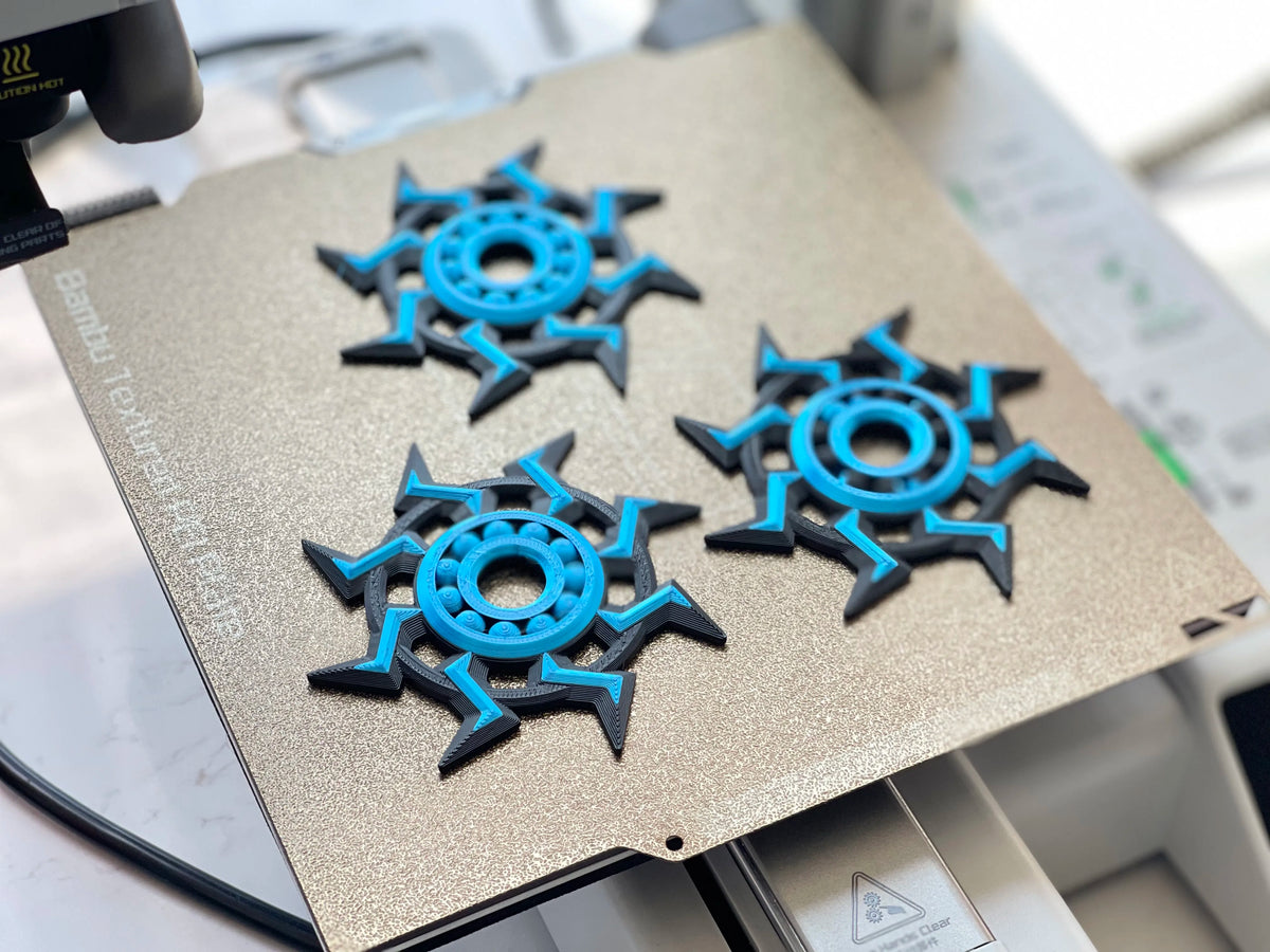 Fléchette Fidget Spinner imprimée en 3D (Éclair) - Jeux Print