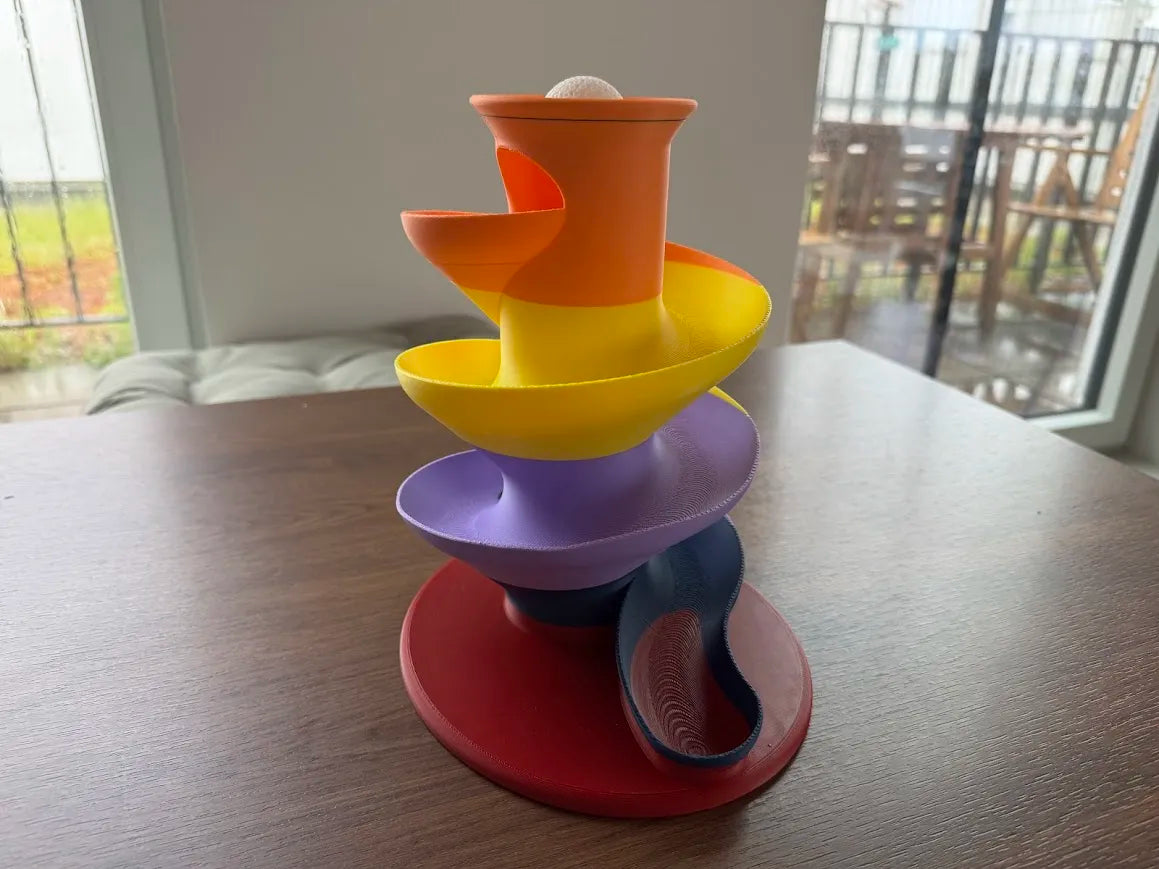 Parcours de Bille Hélicoïdal Montessori - Bébé Print
