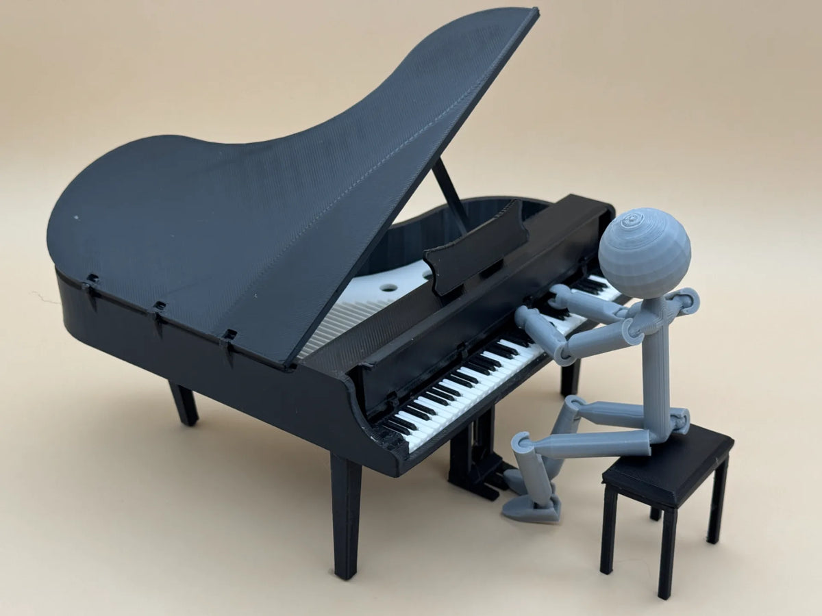 Grand piano - Music Print