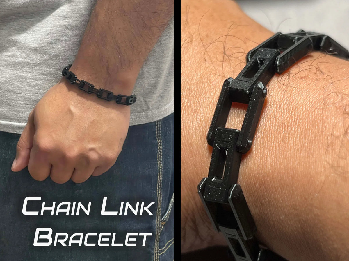Bracelet à maillons – modèle 2 - Bijoux Print