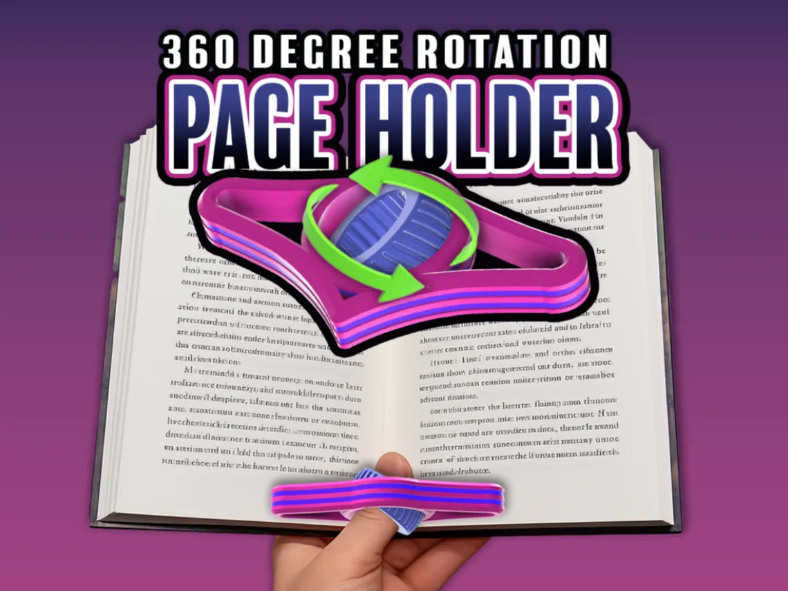 Support de livre à page rotative à 360 degrés - Music Print