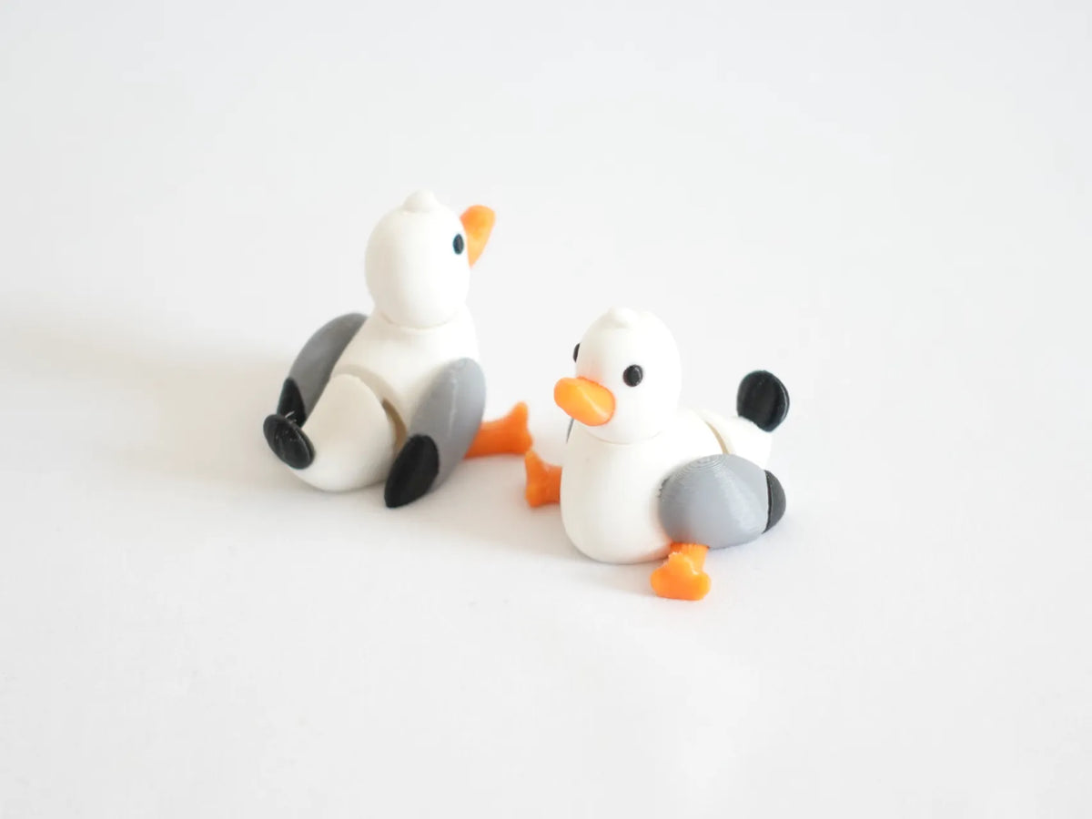 Animaux de poche articulés – Mignonne Mouette - Geek Print