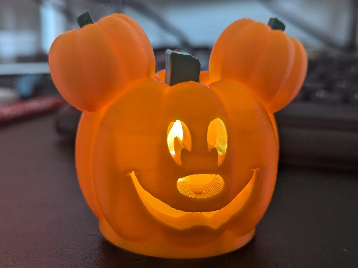 Lanterne Chauffe-plat Citrouille Mickey - Lumière Print