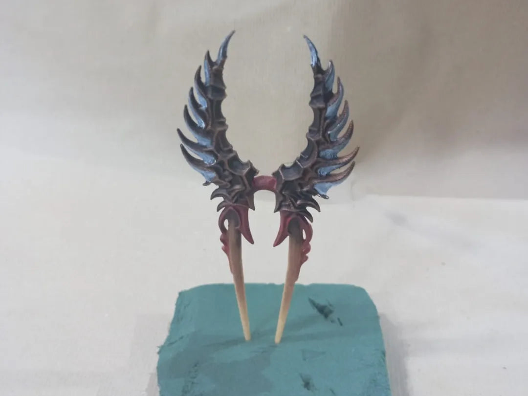 Épingle à cheveux inspirée de skyrim # - Bijoux Print