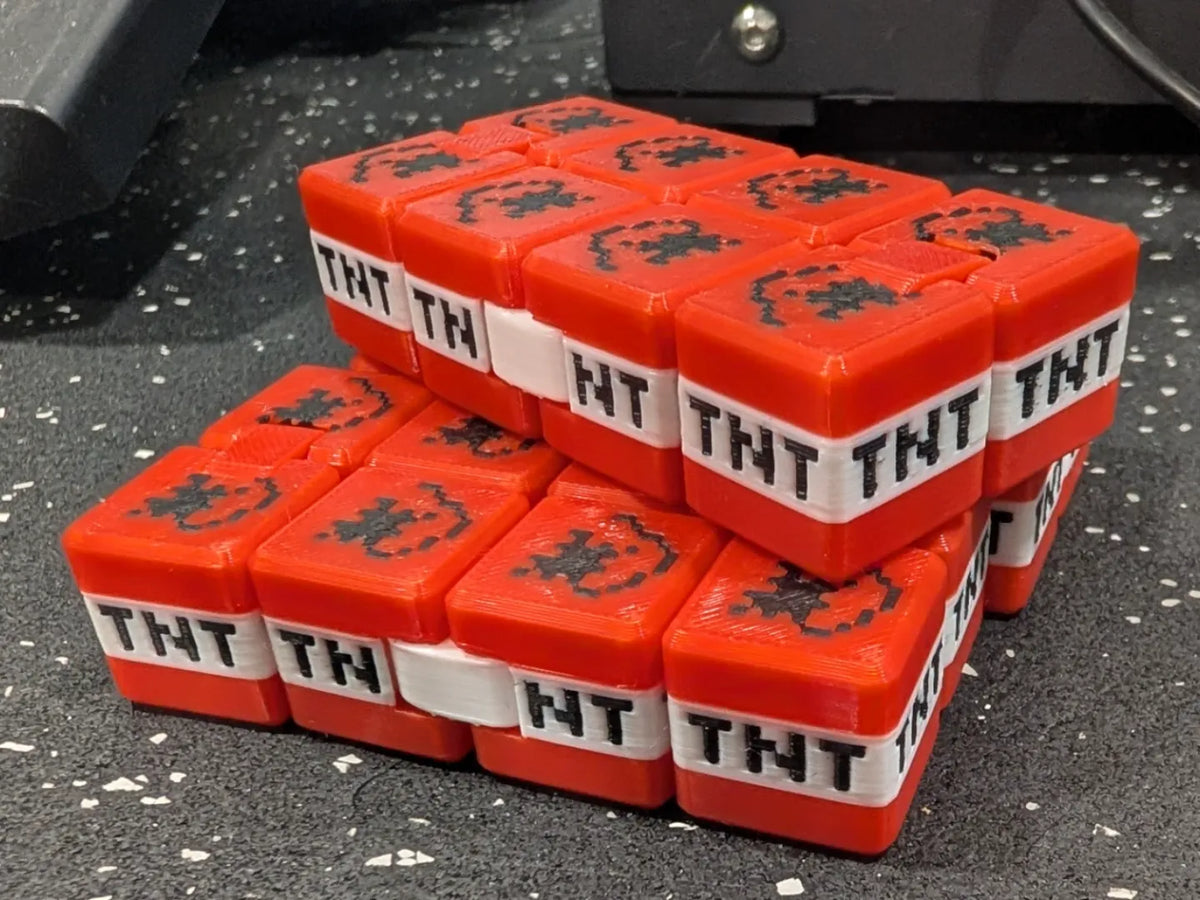 Cube infini TNT Minecraft - Jeux Print
