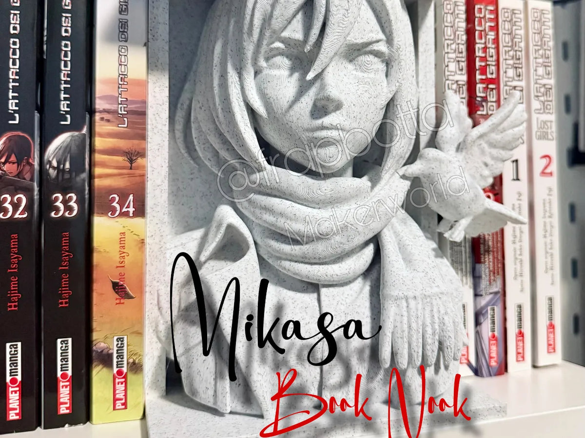 Nichoir à livres Mikasa - Maquette Print