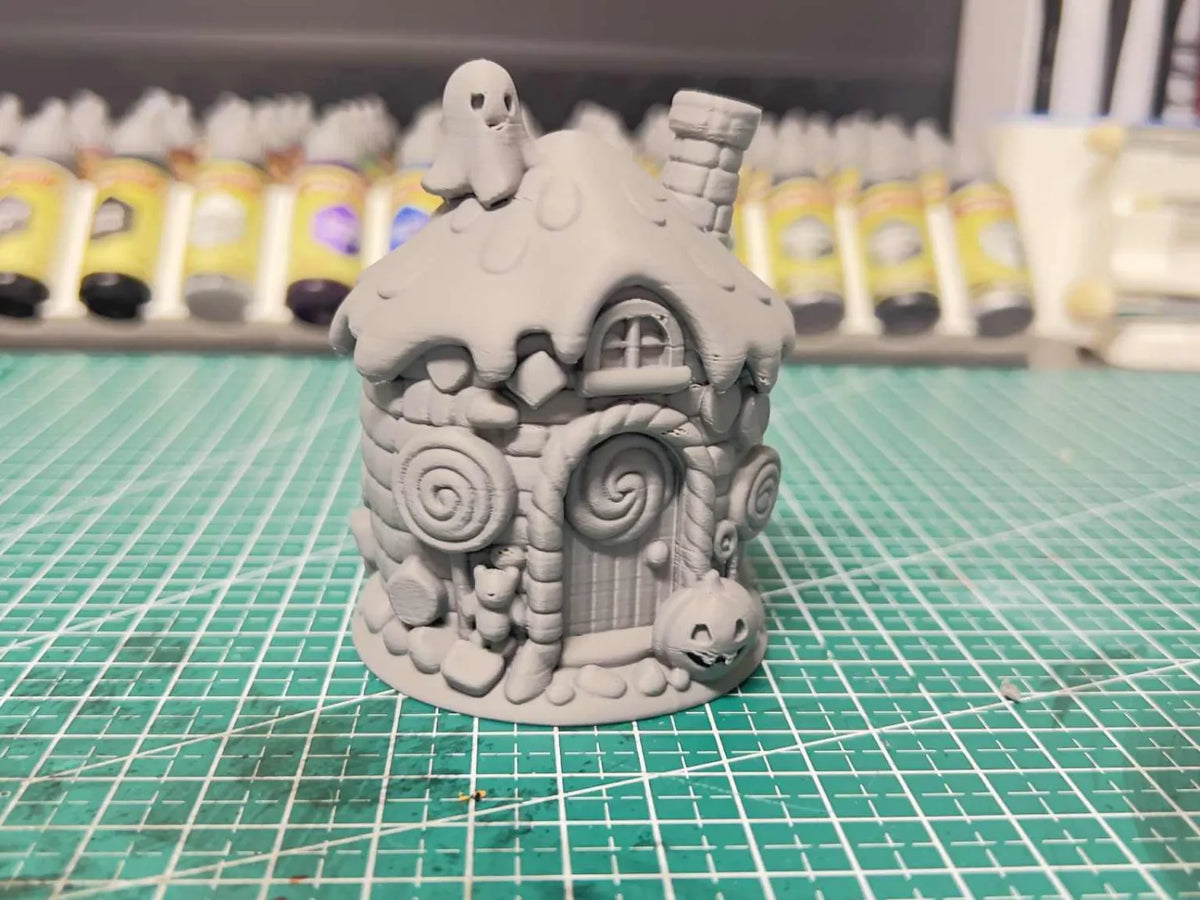 Maisonnette Hantée en Bonbons - Maison de Fées - Halloween - Maquette Print