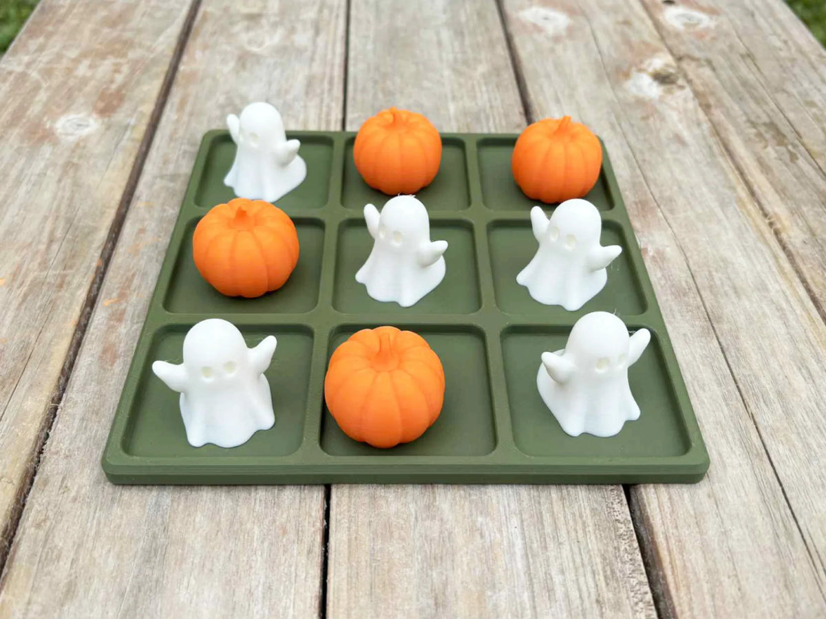 Jeu de Morpion d'Halloween - Jeux Print