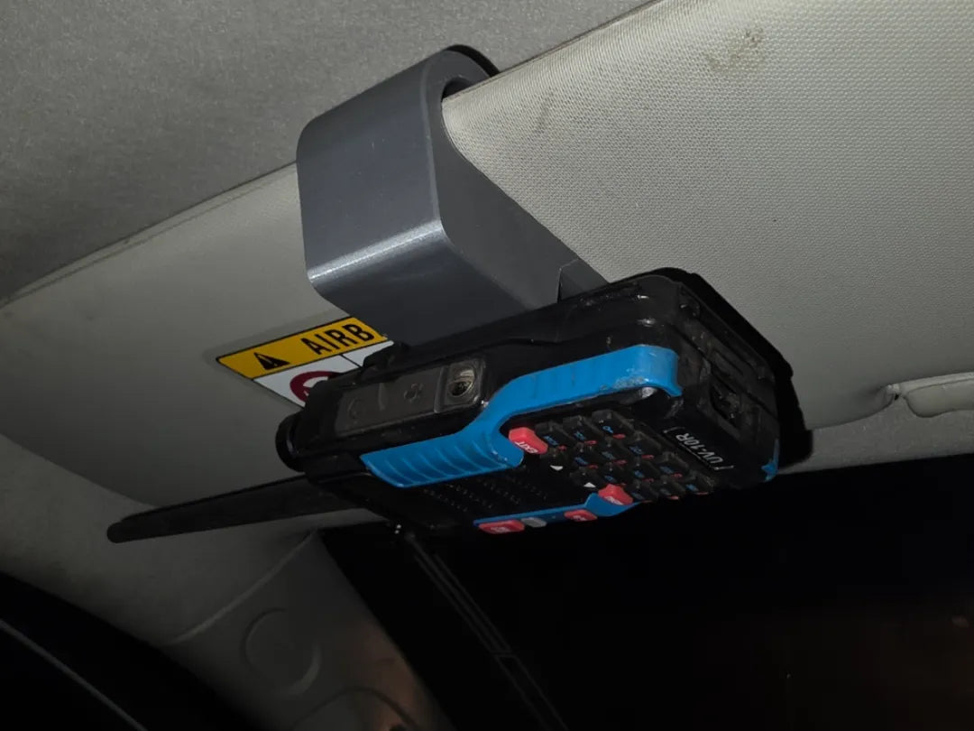 Support de pare-soleil pour radio UHF Baofeng UV-10R - Auto Print