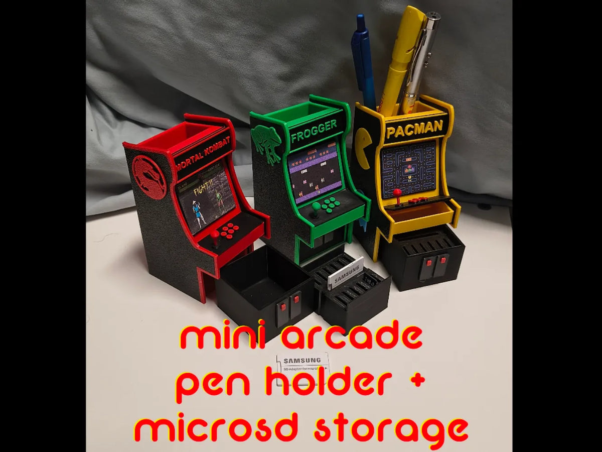 Support pour microSD Mini Arcade Pen - Jeux Print