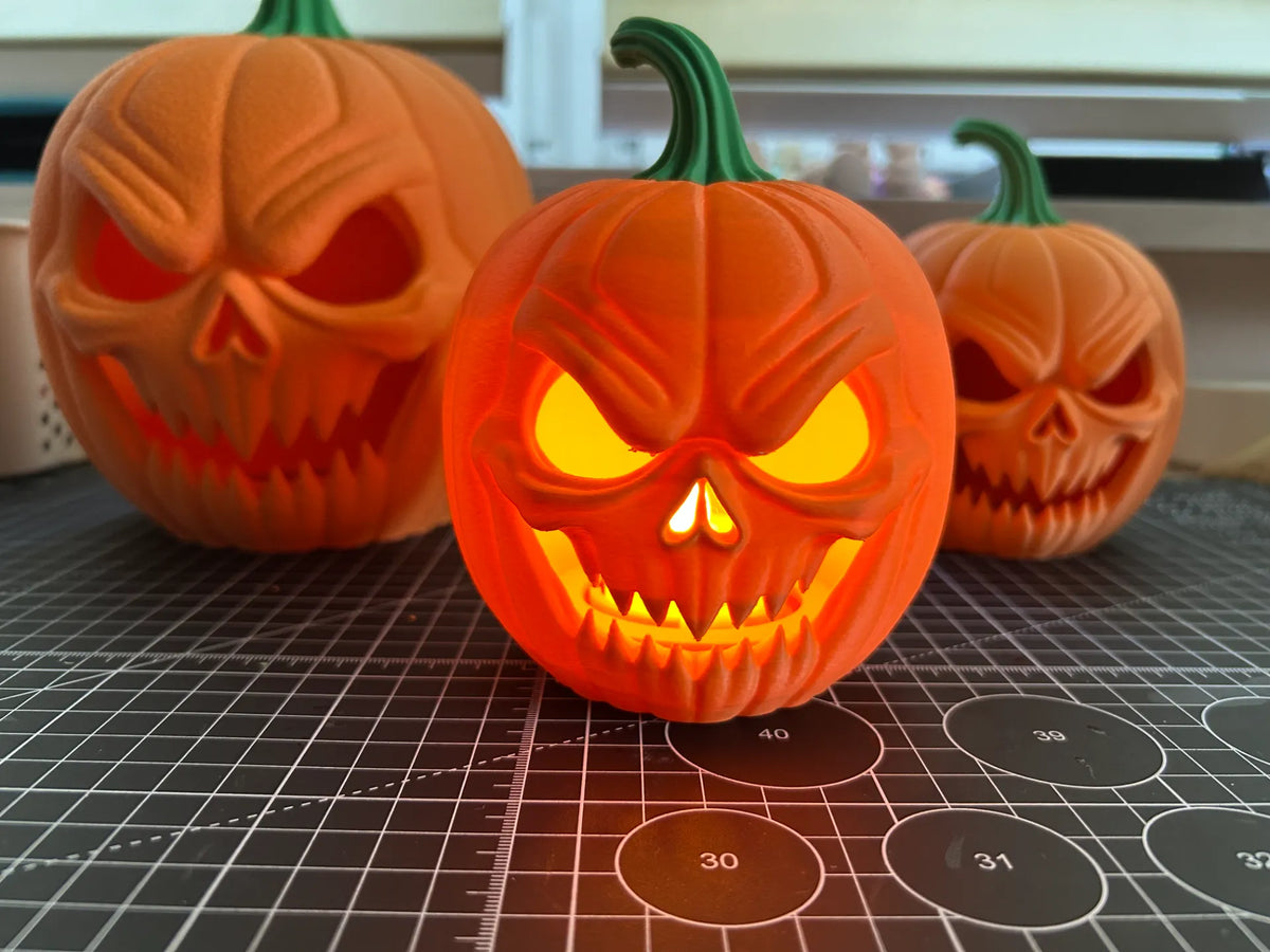 Lanterne citrouille d'Halloween – modèle 2 - Outdoor Print