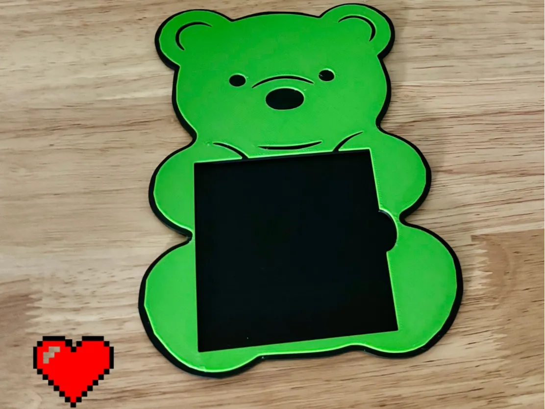Support pour Post-it Ours Gomme - Bureau Print