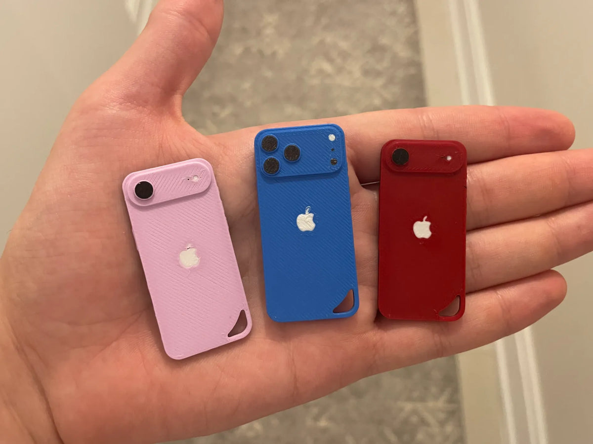 Mini porte-clés iPhone 17 - Figurine Print