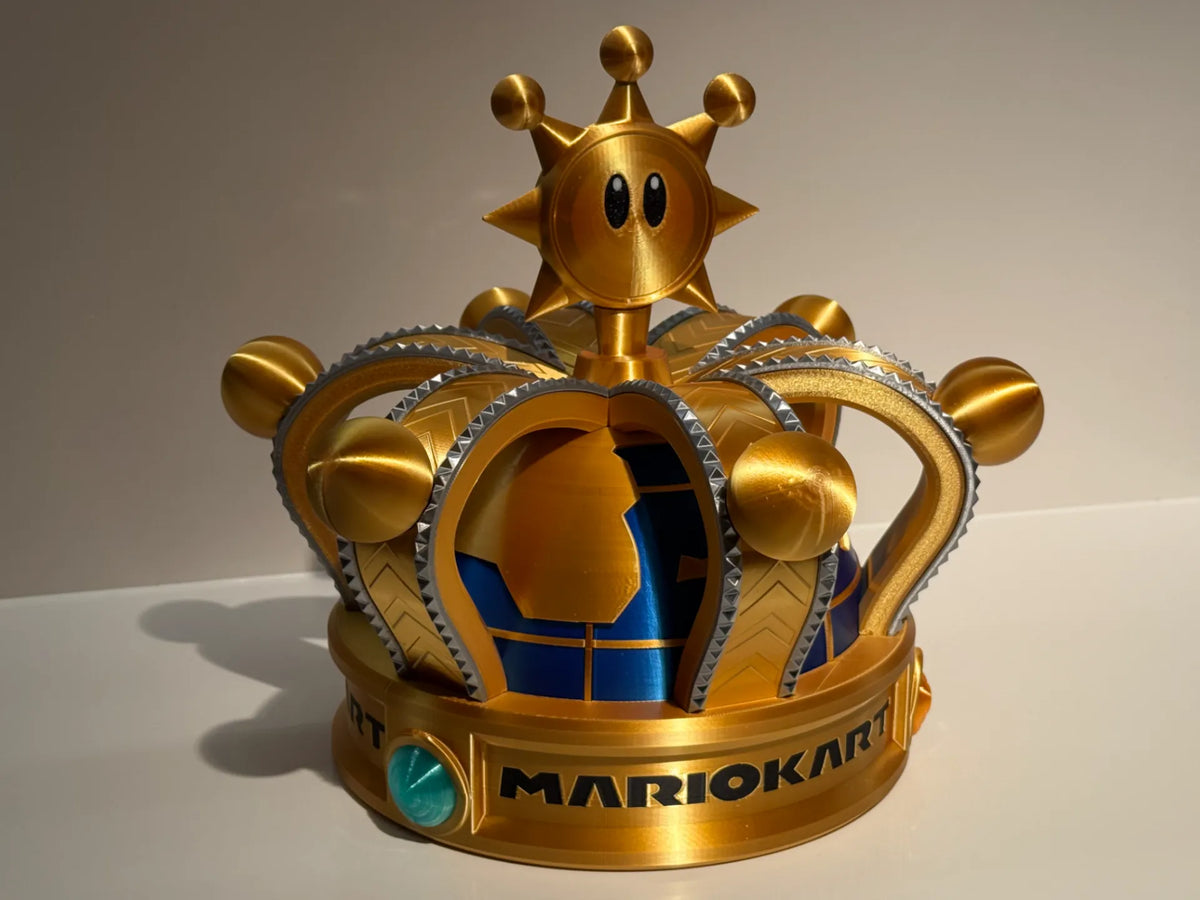 Couronne du Monde Mario Kart - Réplique grandeur nature - Geek Print