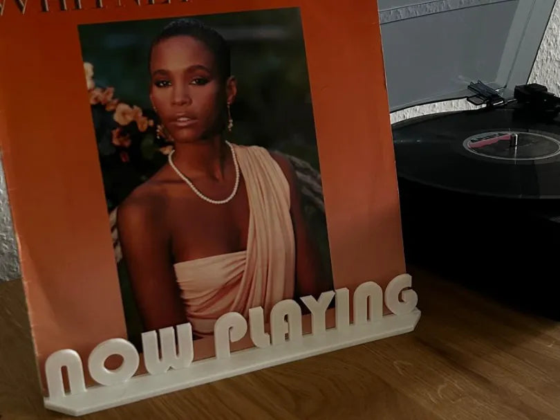 "Actuellement en Lecture" Support de table pour LP/Vinyle - Music Print