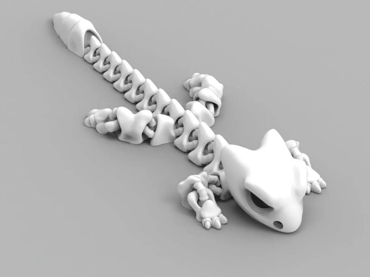Squelette de dragon articulé pour porte-clés 025 - Jeux Print