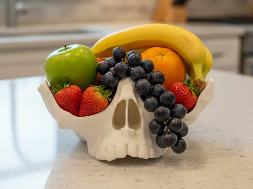 Corbeille à fruits Crâne - Cadeau Print